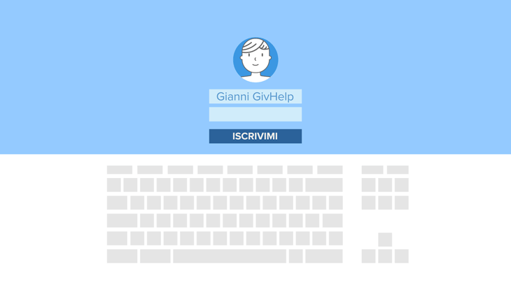 Iscriviti a Givhelp